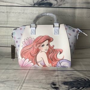 Loungefly Disney The Little Mermaid Ariel Sketch Satchel Bag